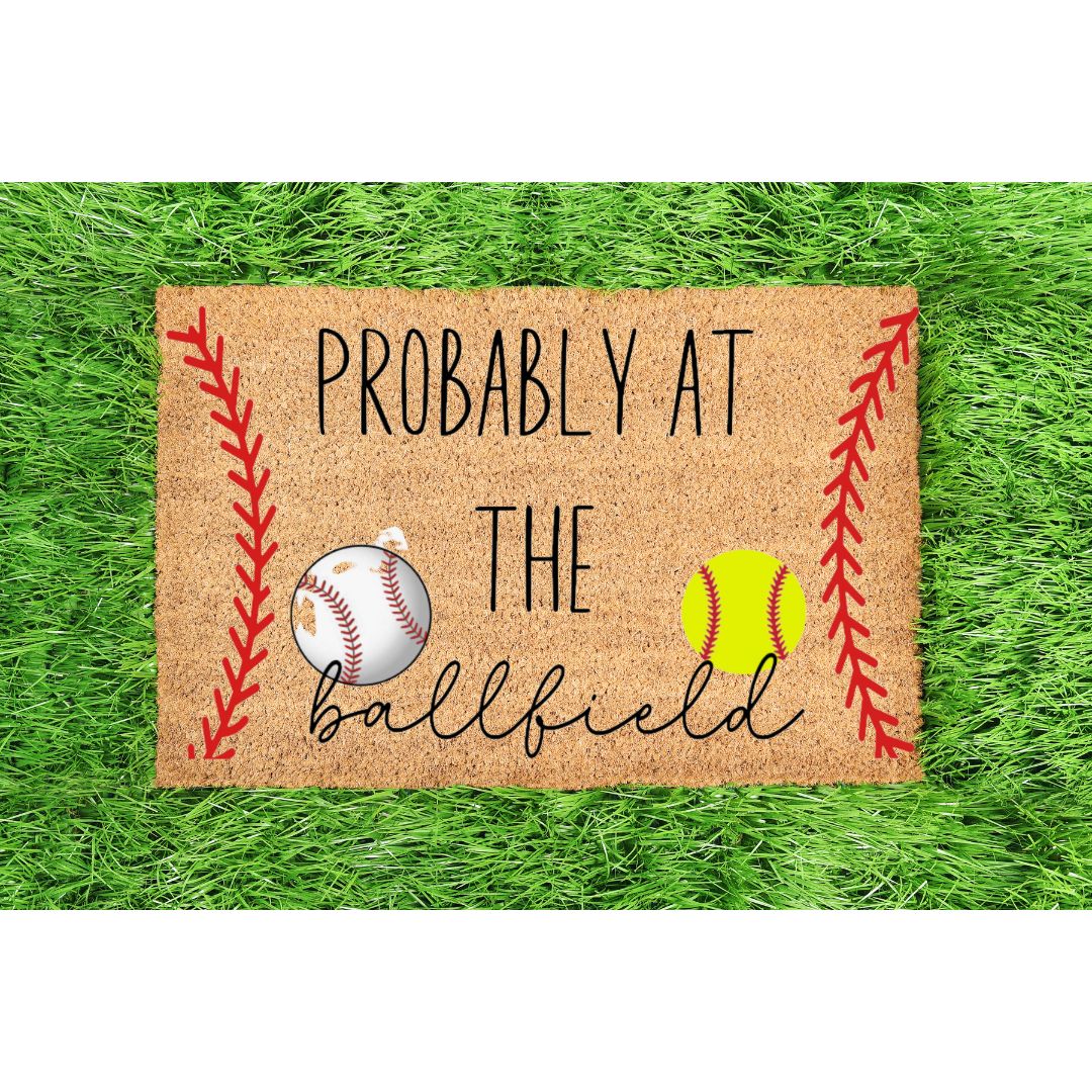 Probably at the Ballfield