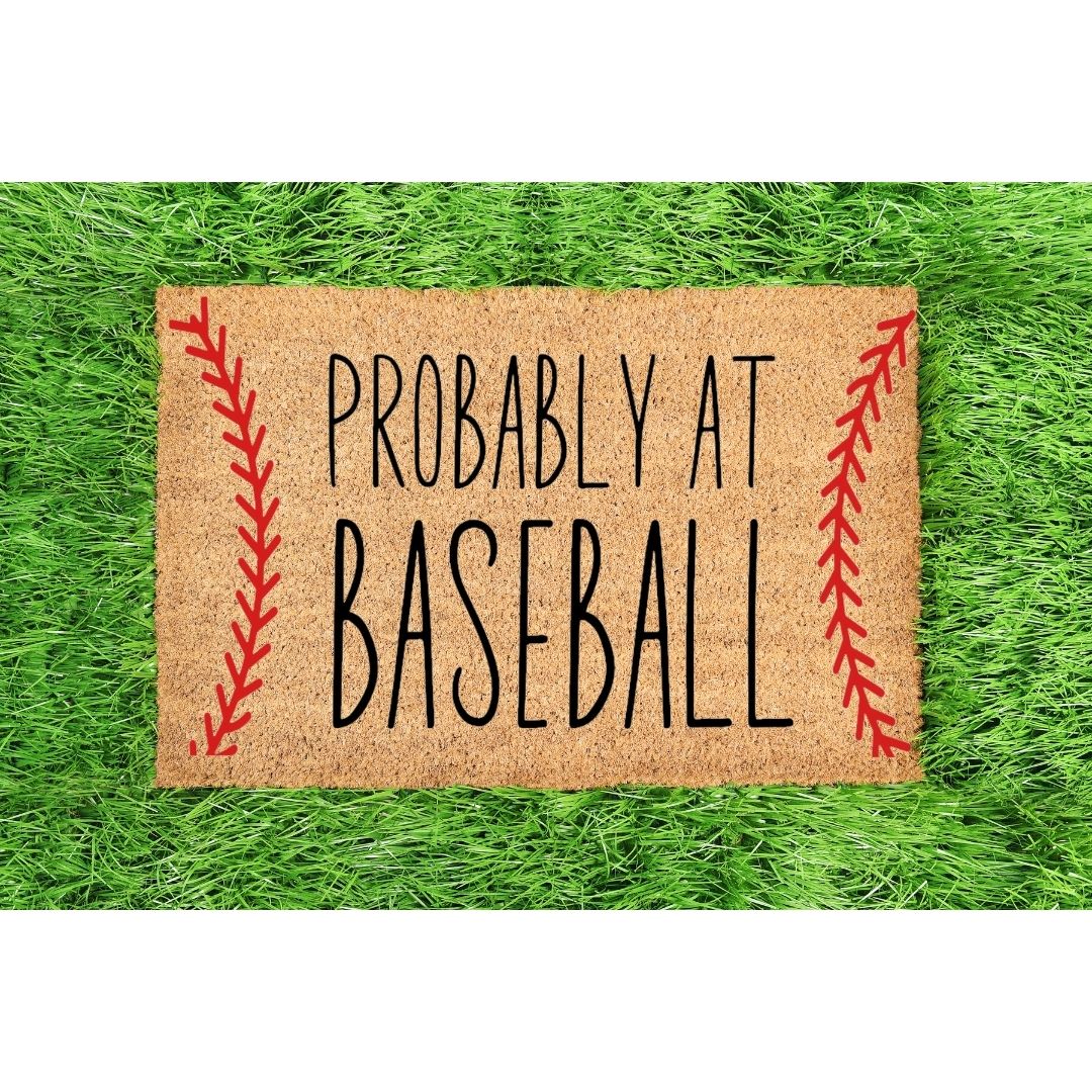 Probably at Baseball